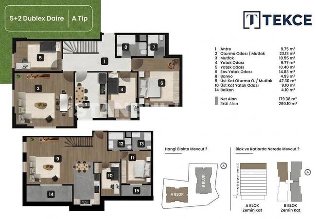 Elegant Different-sized Apartments Near the Airport in Pendik 29