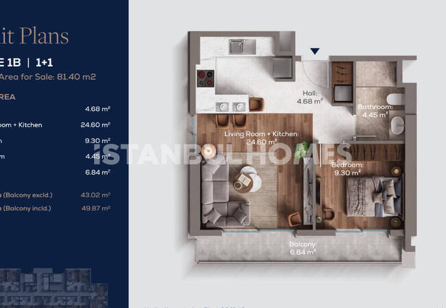 İstanbul Sarıyer'de Otoparklı Sitede Yatırımlık Daireler 12