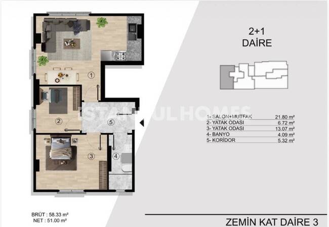 Brand New Apartments Near Metro in İstanbul Kadikoy 20