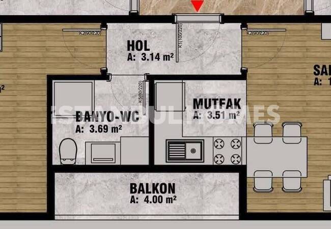 Elegant Apartments 1.3 Km From the Sea in Besiktas 9