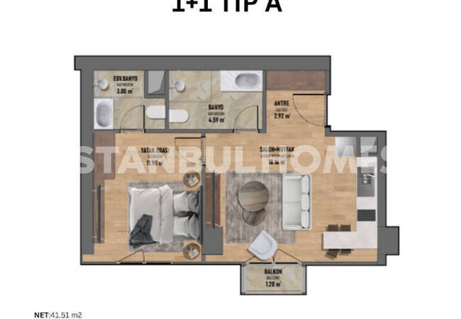 Appartements Avec Vue Sur La Ville À 650 M Du Métro À Kadıköy 17