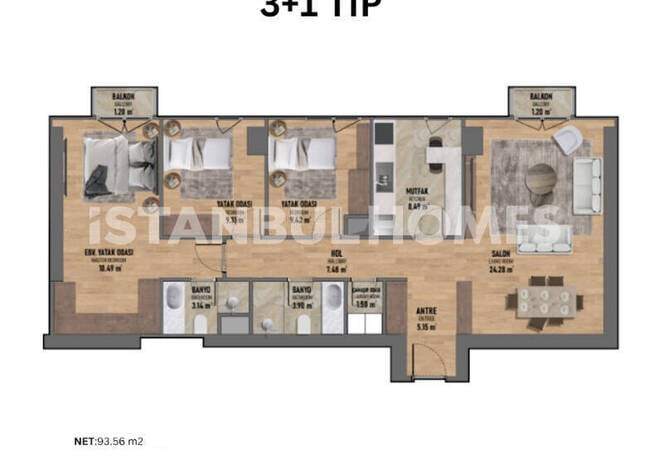 Appartements Avec Vue Sur La Ville À 650 M Du Métro À Kadıköy 19
