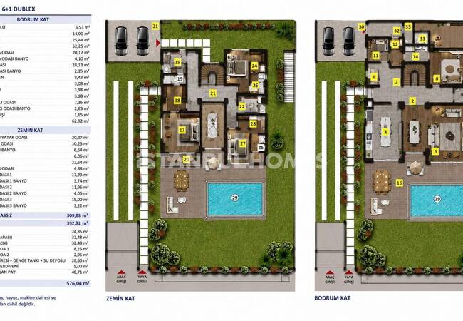 Spacious Detached Villas with Pool in Istanbul Buyukcekmece 37