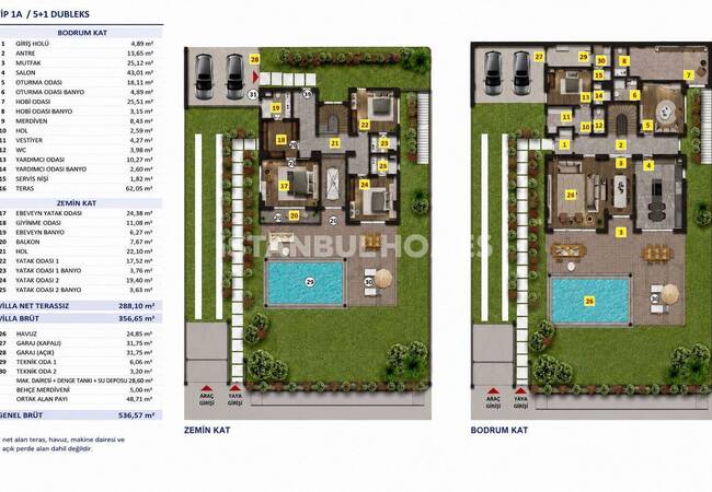 Spacious Detached Villas with Pool in Istanbul Buyukcekmece 36