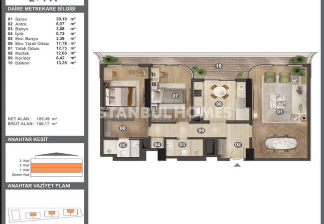 Apartments Near Amenities in Bakırköy İstanbul 52