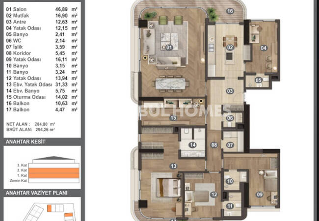 Apartments Near Amenities in Bakırköy İstanbul 54