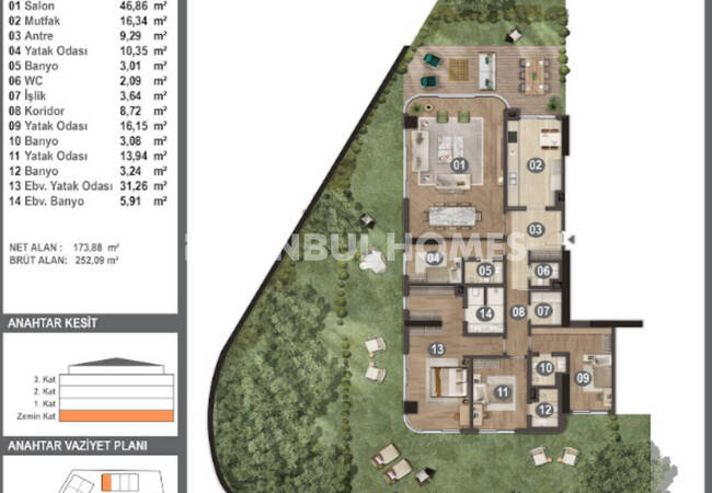 Apartments Near Amenities in Bakırköy İstanbul 51