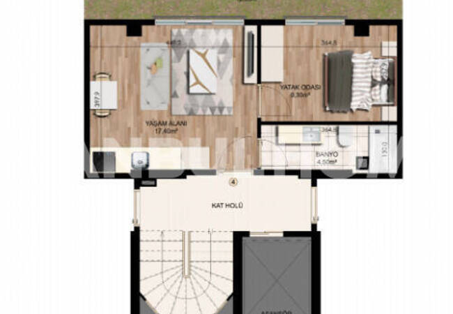 Apartments in a Prestigious Location in Istanbul Kadikoy 9