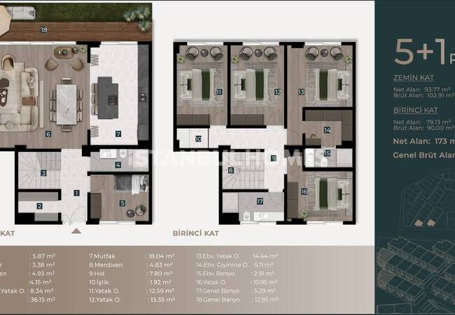 Elegant Townhouses with Nature View in Pendik İstanbul 24