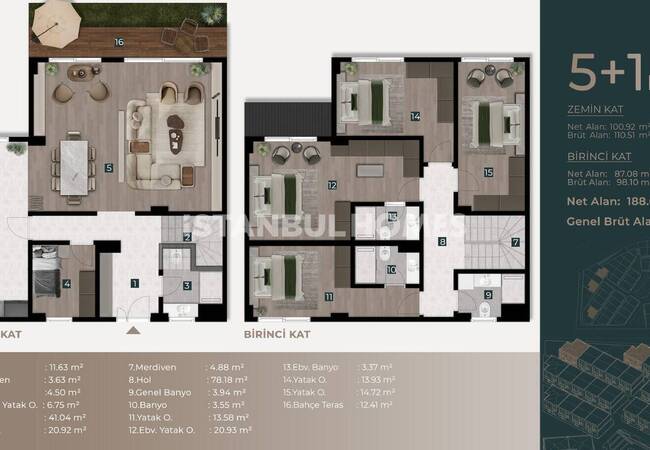 Elegant Townhouses with Nature View in Pendik İstanbul 25