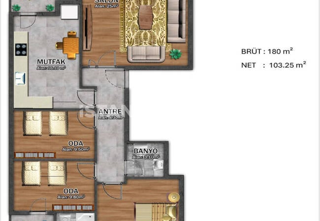 Appartements Avec Piscine Communautaire Et Parking À Istanbul 27