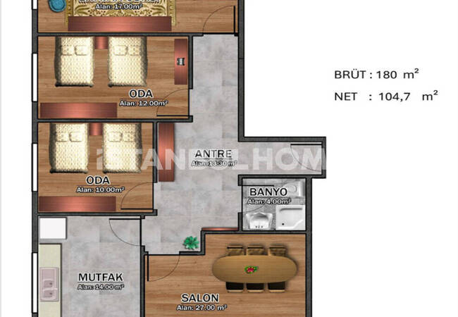 Appartements Avec Piscine Communautaire Et Parking À Istanbul 25