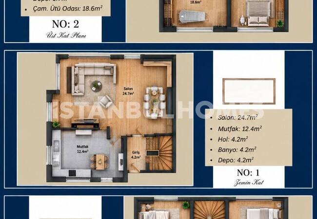 Spacious Villa for Sale with Nature View in Beykoz İstanbul 15