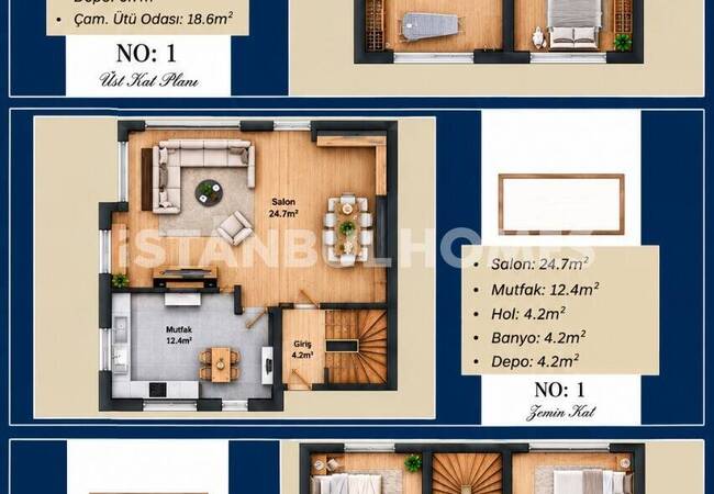 Spacious Villa for Sale with Nature View in Beykoz İstanbul 16