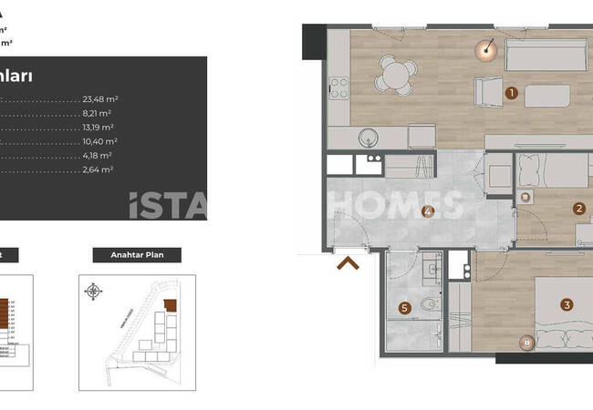 Appartements Avec Balcons Dans Un Emplacement Central À Istanbul 17
