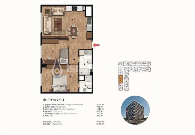 Traditional Architecture Central Apartments in Zeytinburnu 24