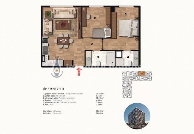 Traditional Architecture Central Apartments in Zeytinburnu 31