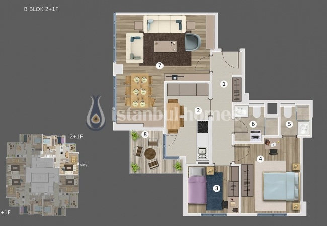 Smart Apartments Near All Amenities in Istanbul Maltepe 32