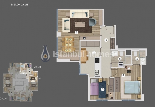 Smart Apartments Near All Amenities in Istanbul Maltepe 34