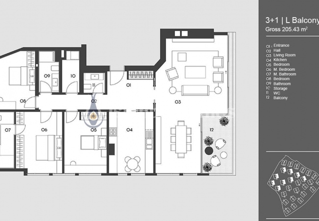 靠近博斯普鲁斯海峡的壮观景观乌斯库达尔公寓 18