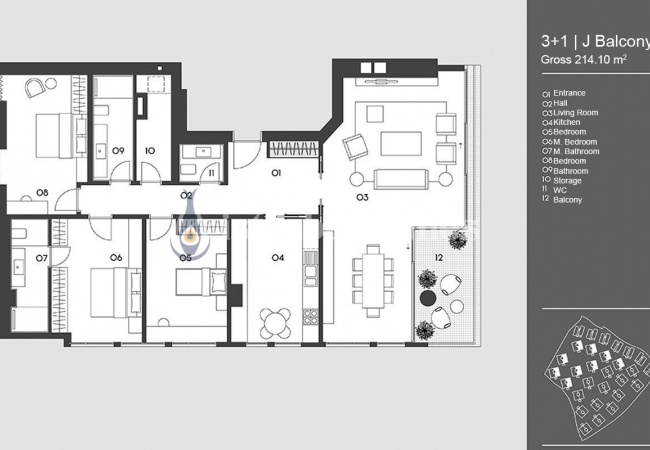 靠近博斯普鲁斯海峡的壮观景观乌斯库达尔公寓 20