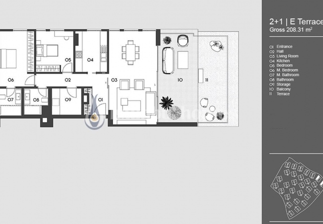 靠近博斯普鲁斯海峡的壮观景观乌斯库达尔公寓 27