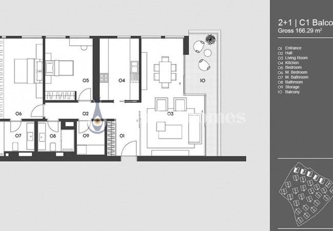 靠近博斯普鲁斯海峡的壮观景观乌斯库达尔公寓 31