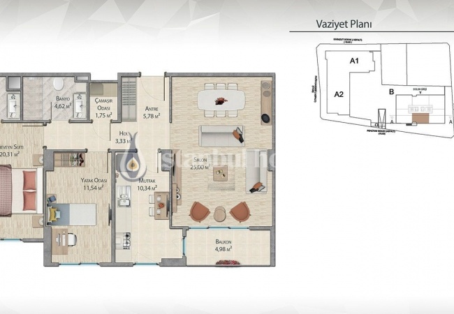 آپارتمان های با نام تجاری جدید در بزرگراه بسن اکسپرس دز استانبول 31