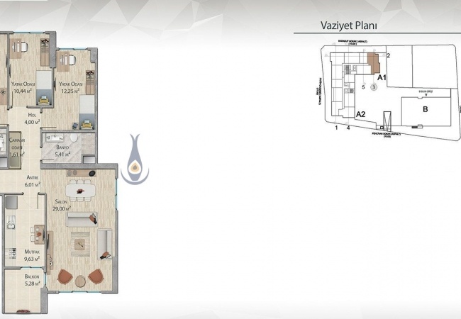 آپارتمان های با نام تجاری جدید در بزرگراه بسن اکسپرس دز استانبول 36