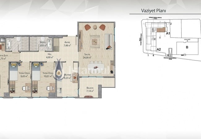 آپارتمان های با نام تجاری جدید در بزرگراه بسن اکسپرس دز استانبول 37