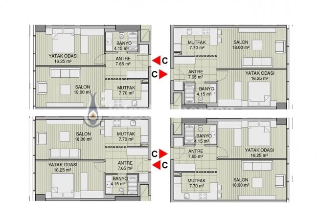 Bakırköy'de Tüm Olanaklara Yakın Deniz Manzaralı Daireler 27