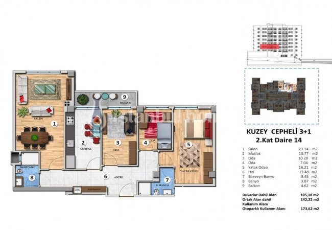 Investment 3+1 Real Estate Close to Amenities in Başakşehir 27
