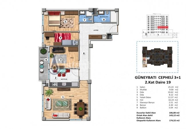Investment 3+1 Real Estate Close to Amenities in Başakşehir 32