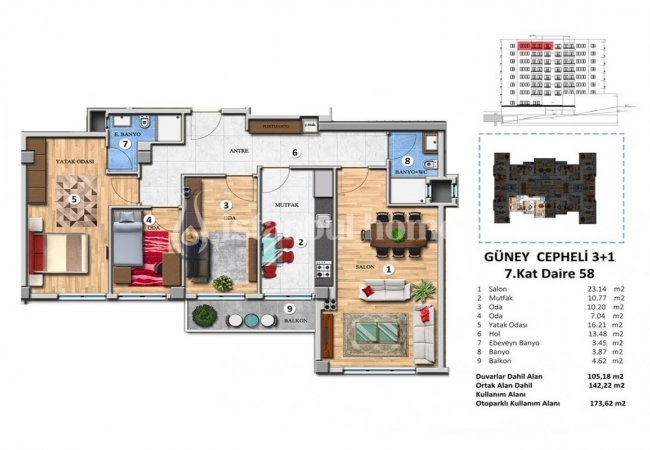 Investment 3+1 Real Estate Close to Amenities in Başakşehir 35
