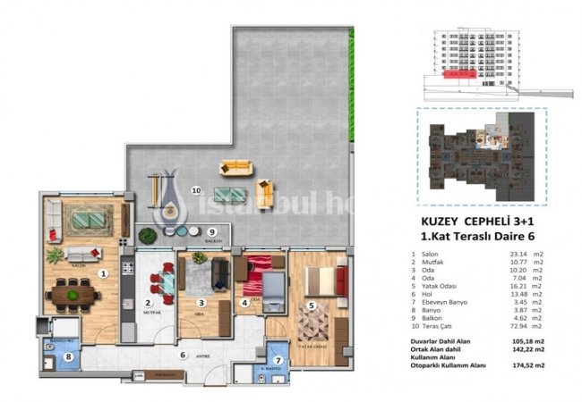 Investment 3+1 Real Estate Close to Amenities in Başakşehir 19