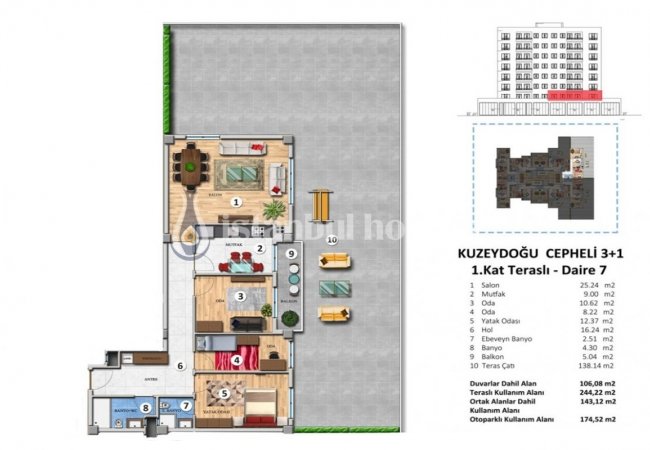 Investment 3+1 Real Estate Close to Amenities in Başakşehir 20