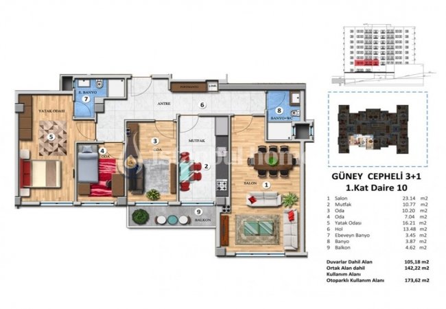 Investment 3+1 Real Estate Close to Amenities in Başakşehir 23