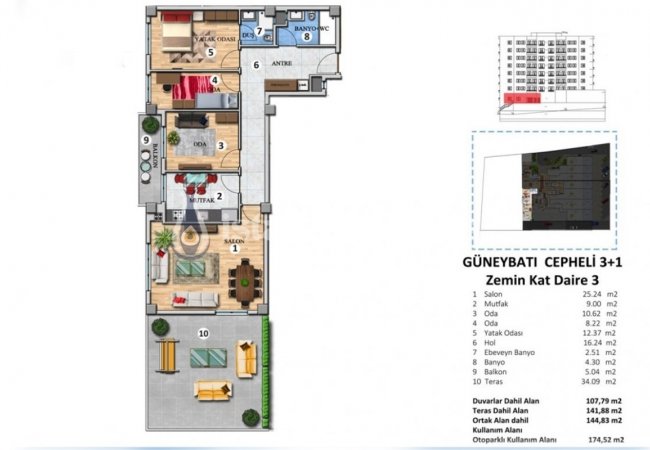 Investment 3+1 Real Estate Close to Amenities in Başakşehir 16