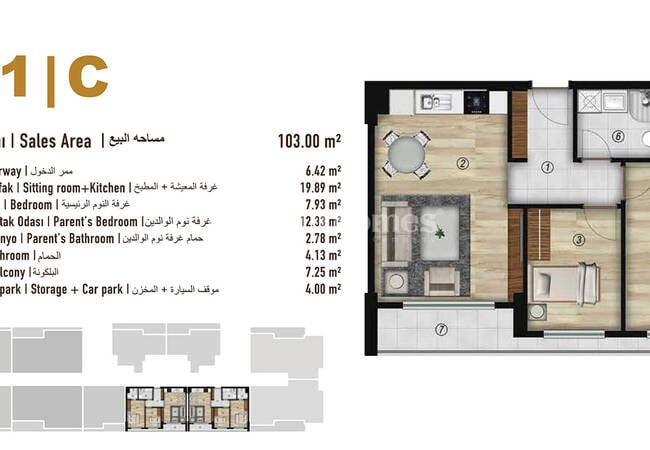 شقق استثمارية مع مسبحين في اسنيورت اسطنبول 43