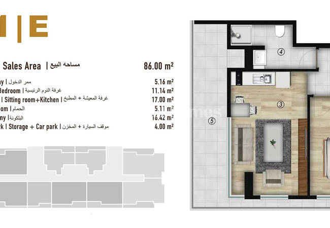 شقق استثمارية مع مسبحين في اسنيورت اسطنبول 34