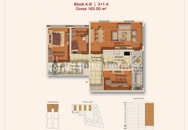 Beylikdüzü'nde E-5 Otoyoluna Yakın Modern Tasarımlı Daireler 26