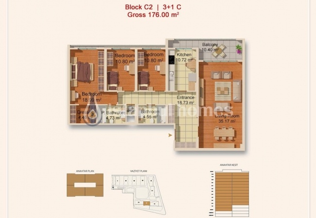 Beylikdüzü'nde E-5 Otoyoluna Yakın Modern Tasarımlı Daireler 27