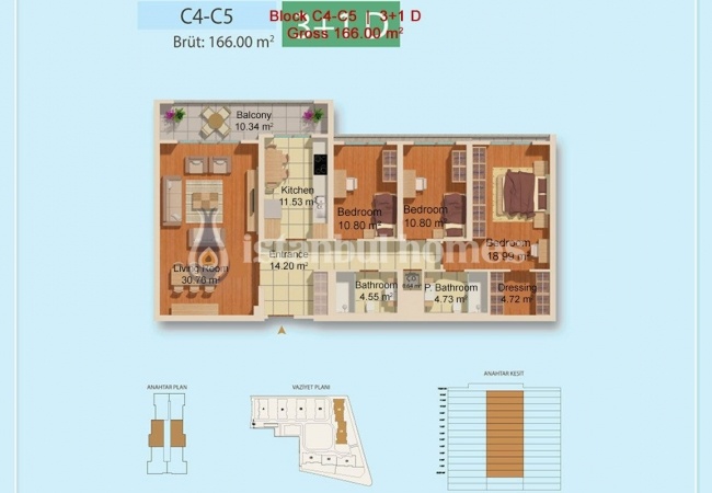 Beylikdüzü'nde E-5 Otoyoluna Yakın Modern Tasarımlı Daireler 28