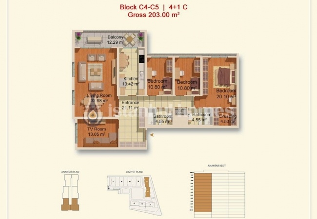 Beylikdüzü'nde E-5 Otoyoluna Yakın Modern Tasarımlı Daireler 31