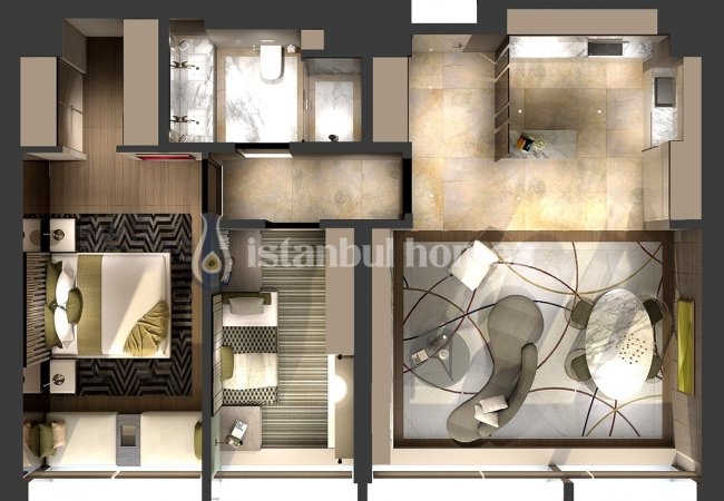 Luxury Real Estate Designed with Modular Architecture in Kadikoy