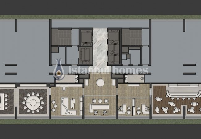 Luxury Real Estate Designed with Modular Architecture in Kadikoy