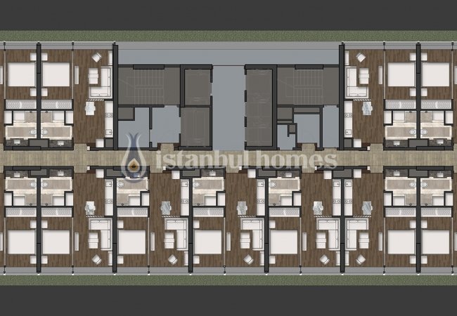 Luxury Real Estate Designed with Modular Architecture in Kadikoy