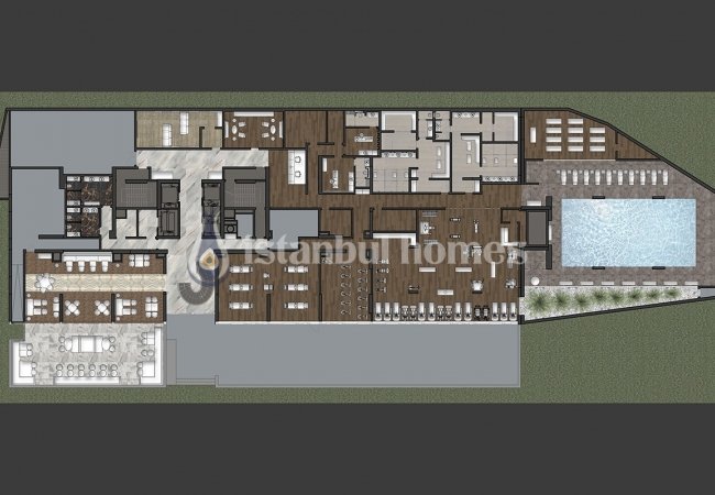 Luxury Real Estate Designed with Modular Architecture in Kadikoy