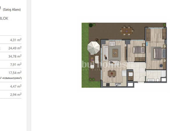 Istanbul, Kagithane Apartments in a Developing Area