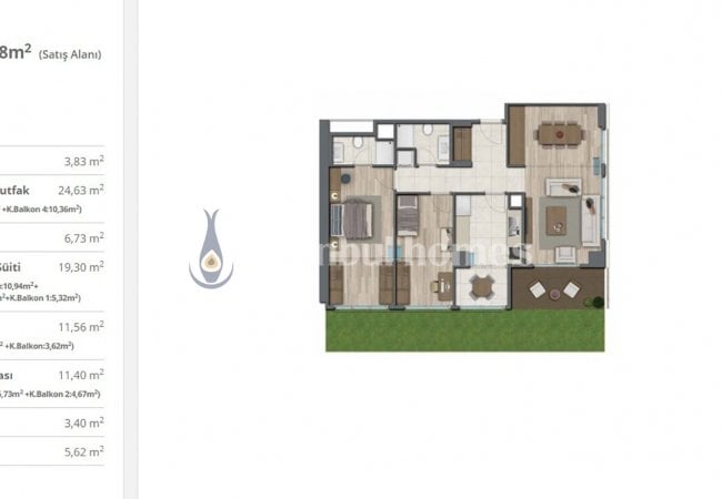Istanbul, Kagithane Apartments in a Developing Area